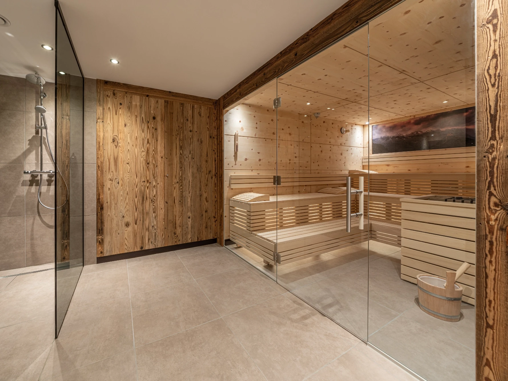 Wellnessbereich – Sauna