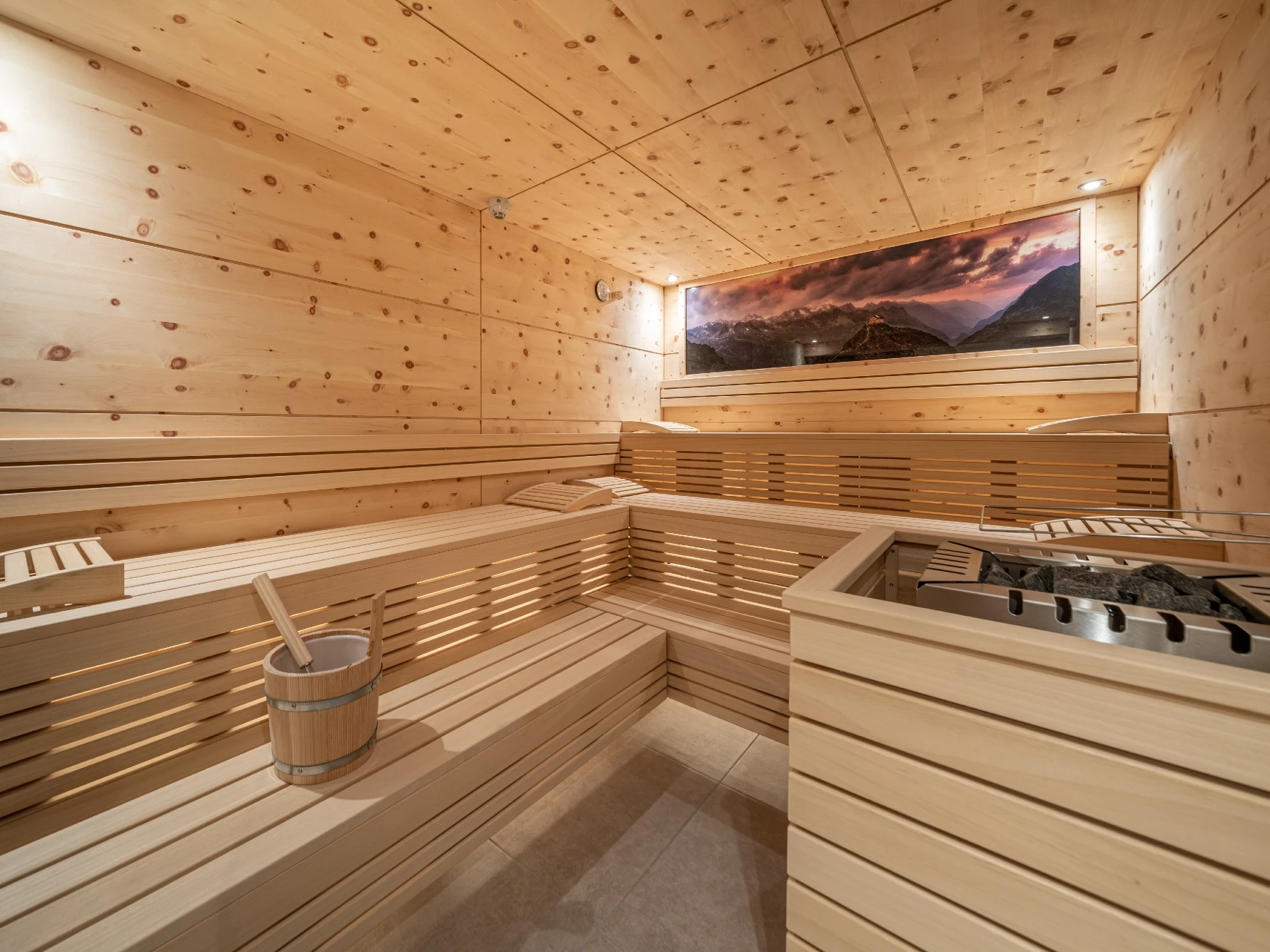 Wellnessbereich – Sauna
